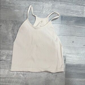 FP Beige Halter Bra Top